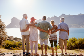 Life Assure Seniors On Vacation Watching Sunset Blog